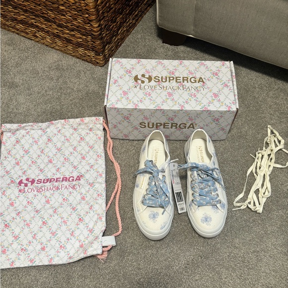 NWT Superga x loveshackfancy sneakers - Picture 5 of 5